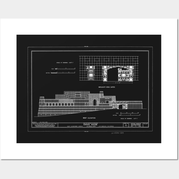 Ennis House Wall Art by vokoban